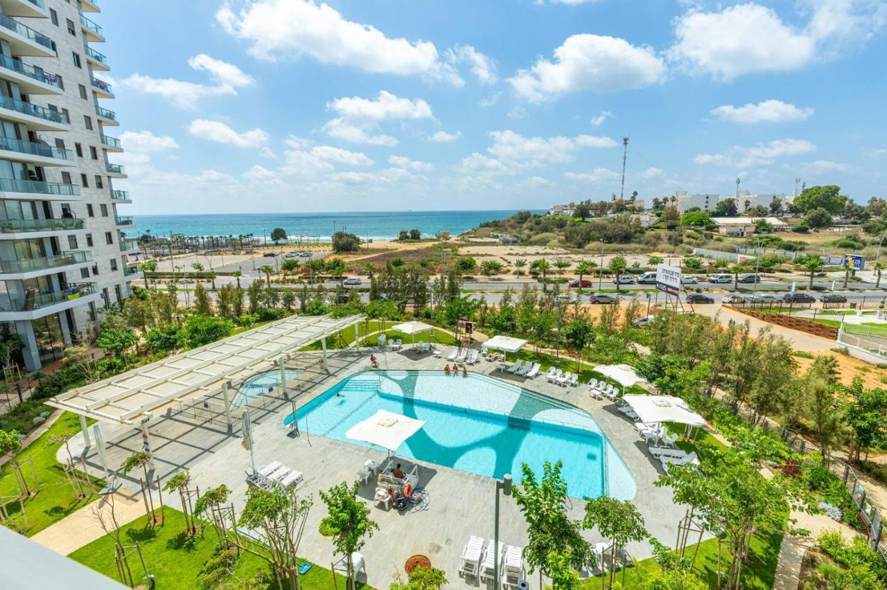 סיאסטה מול הים המיקום הטוב ביותר Seasta By The Sea Best Location In Town Hadera Exterior foto